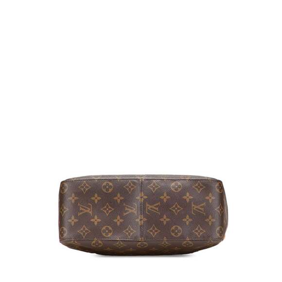 LOUIS VUITTON Authentic Brown Monogram Leather Looping GM Shoulder Bag - Picture 3 of 10